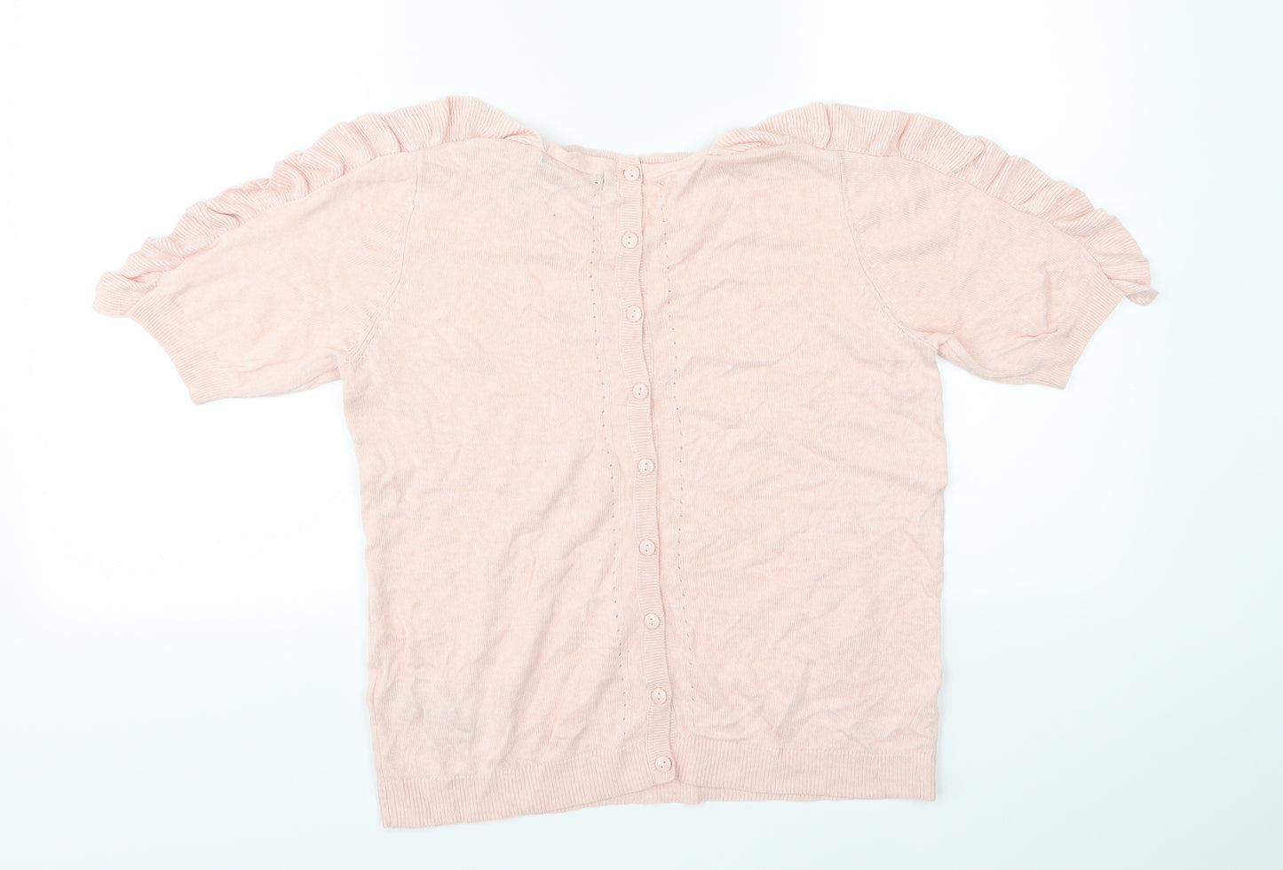 Marks and Spencer Womens Pink  Knit Pullover Jumper Size 10