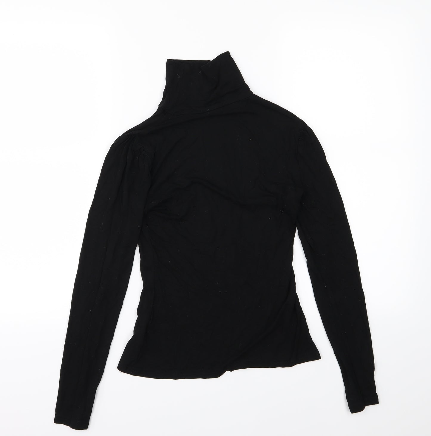 New Look Womens Black  Jersey Basic T-Shirt Size 8