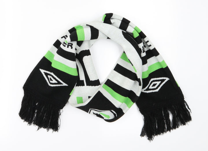 Umbro Boys Multicoloured Striped Knit Rectangle Scarf Scarf One Size - Power FC