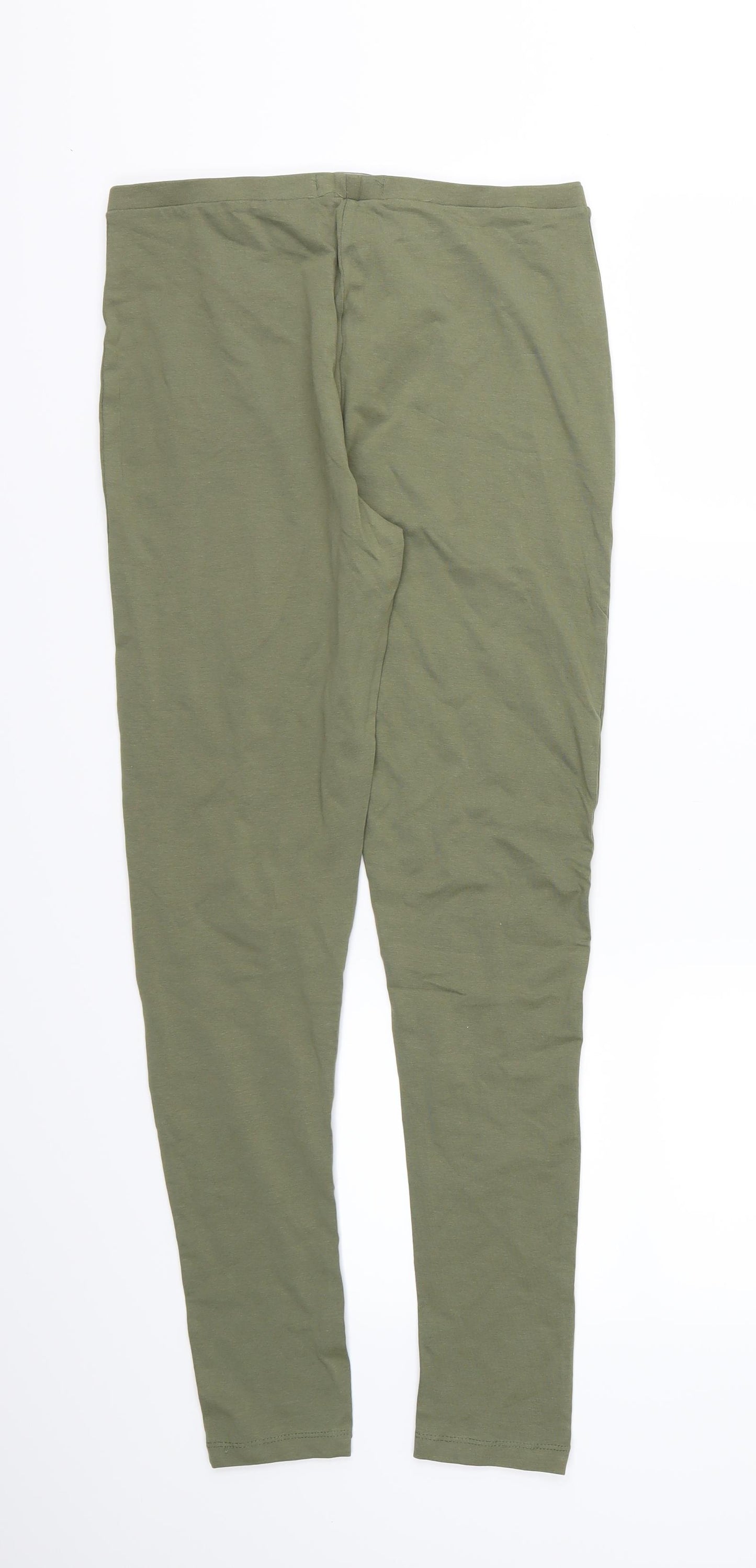 Primark Womens Green  Jersey  Leggings Size S L29 in