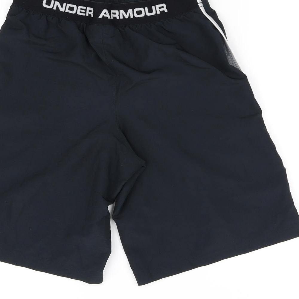 Under armour Boys Black   Sweat Shorts Size L