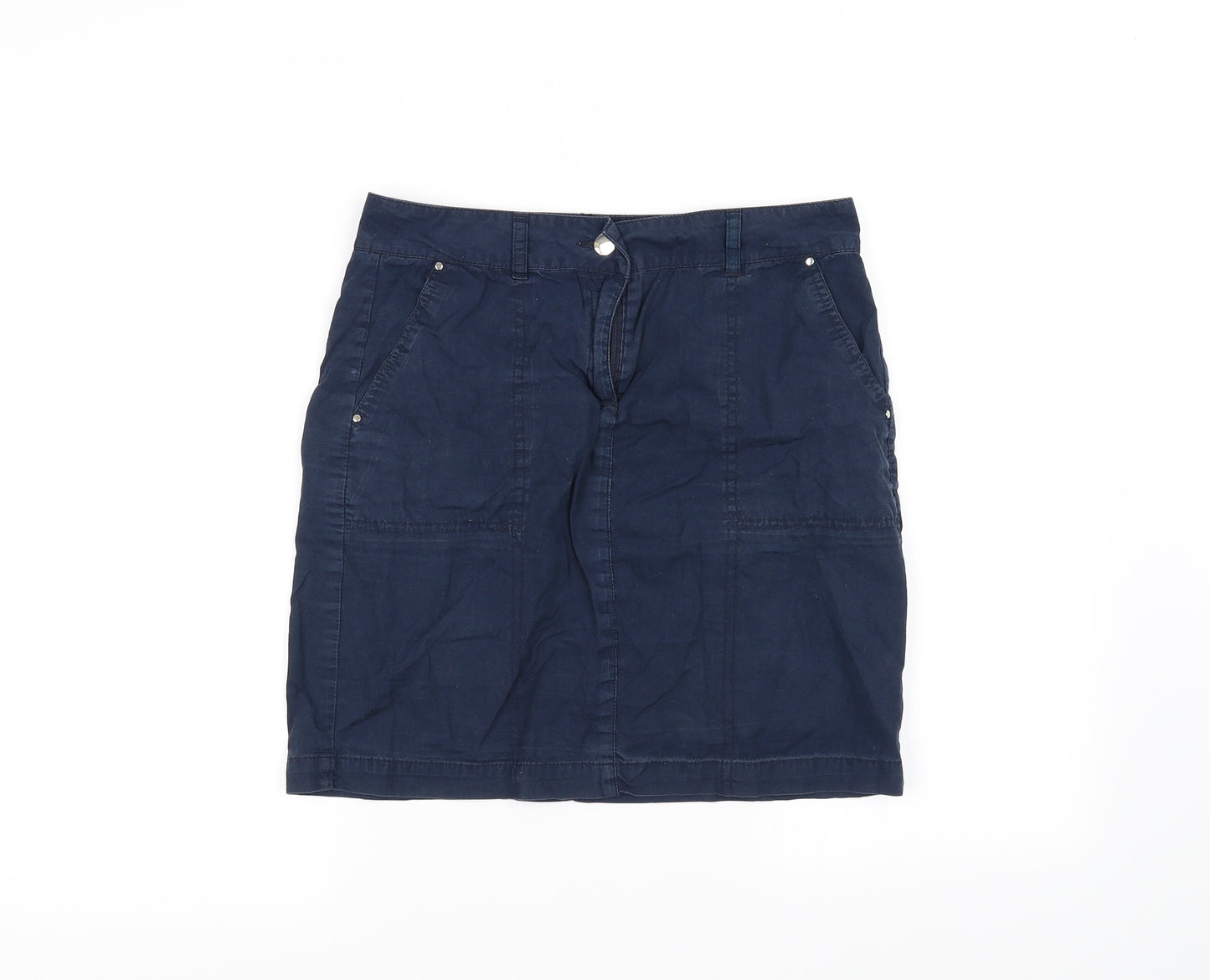 Dorothy Perkins Womens Blue   Mini Skirt Size 8