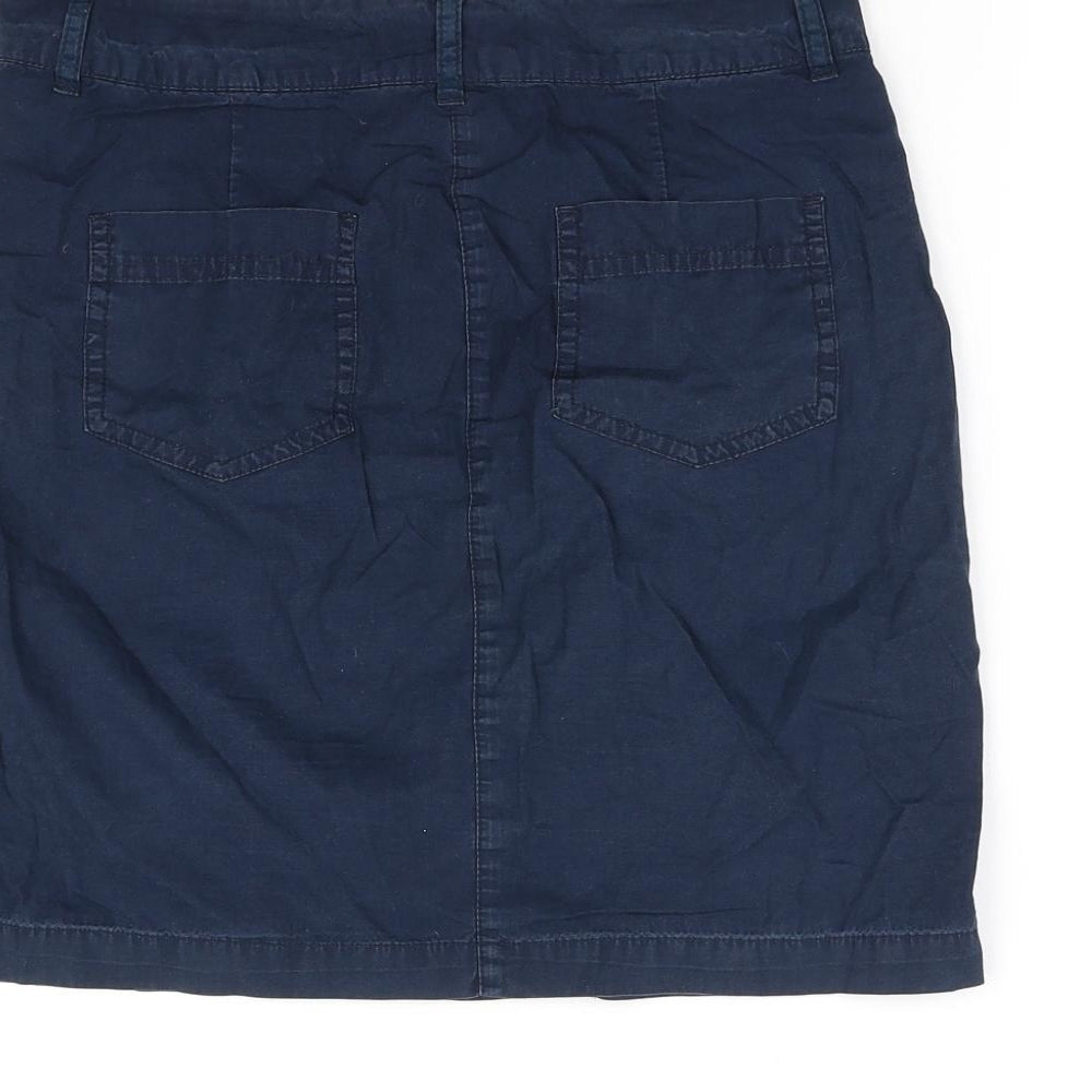 Dorothy Perkins Womens Blue   Mini Skirt Size 8