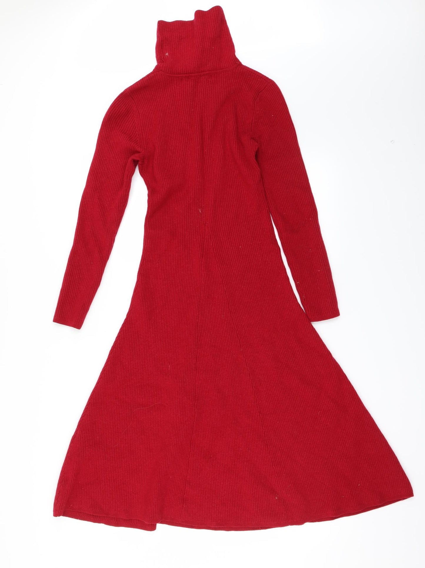 Karen Millen Womens Red   Fit & Flare  Size XS