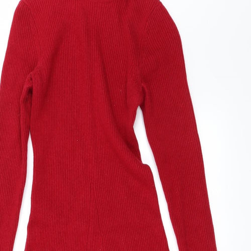 Karen Millen Womens Red   Fit & Flare  Size XS