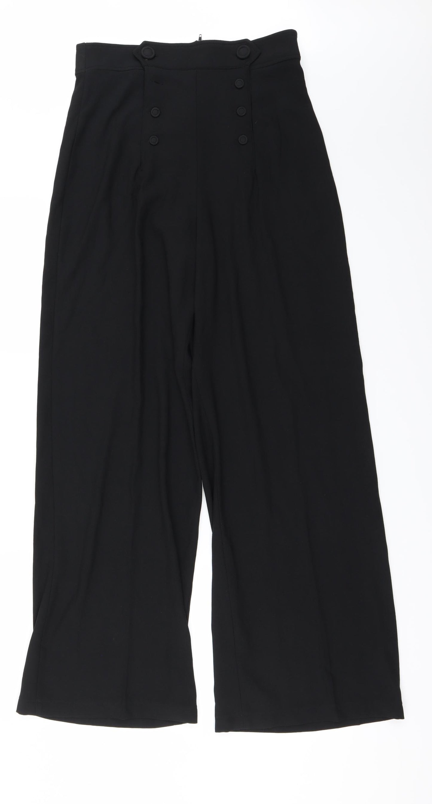 Preworn Womens Black   Trousers  Size S L28 in