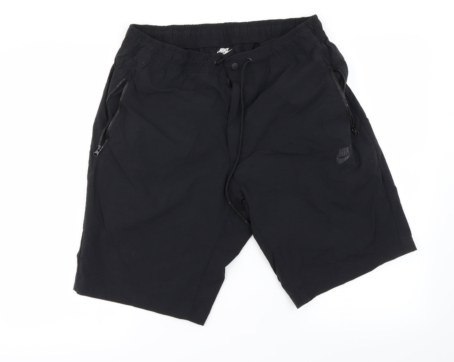 Nike Mens Black   Sweat Shorts Size L