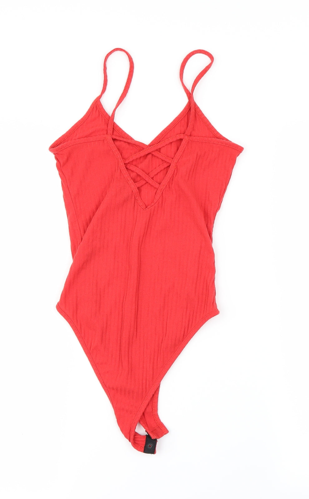 new look  Womens Red   Bodysuit One-Piece Size 8
