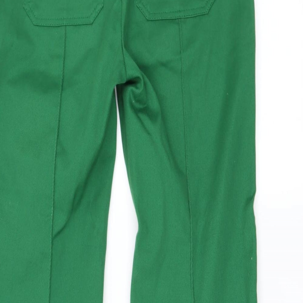 H&M Womens Green   Flared Jeans Size 6 L27 in