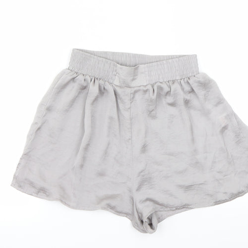 Preworn Womens Grey   Hot Pants Shorts Size 8