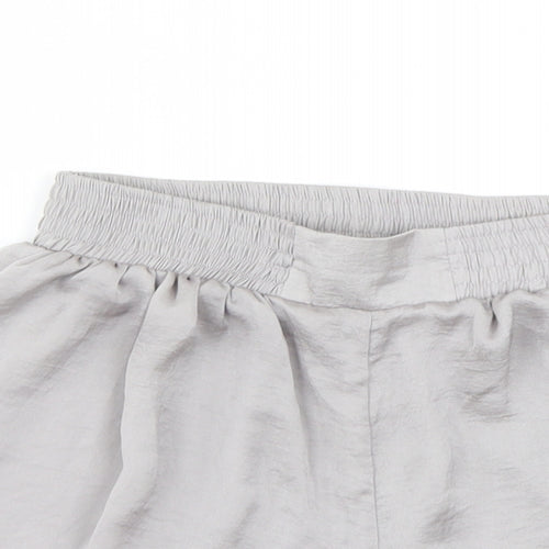 Preworn Womens Grey   Hot Pants Shorts Size 8
