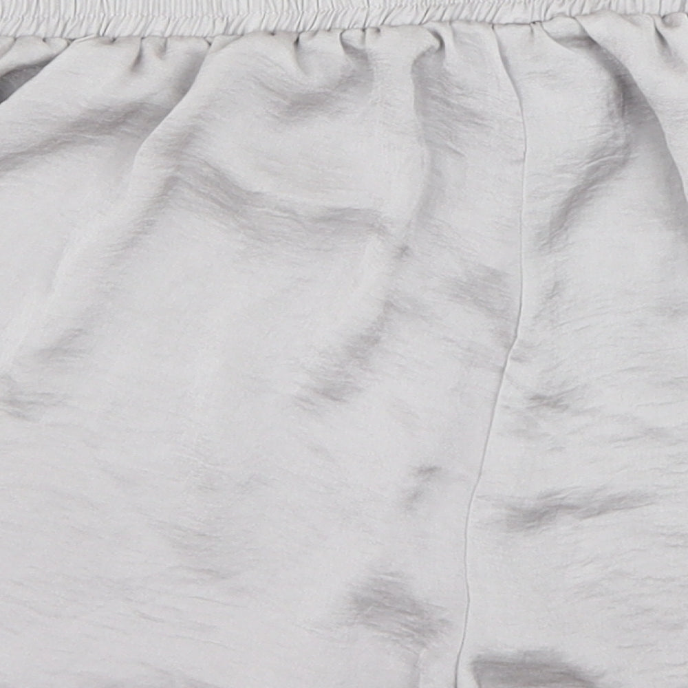 Preworn Womens Grey   Hot Pants Shorts Size 8