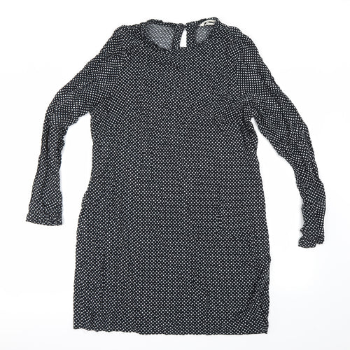 H&M Womens Black   Basic Blouse Size 14