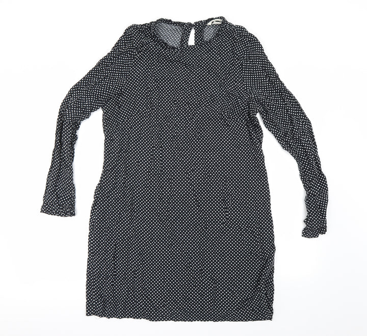 H&M Womens Black   Basic Blouse Size 14
