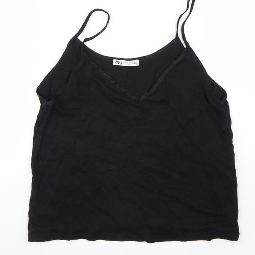 Zara Womens Black   Basic T-Shirt Size 8