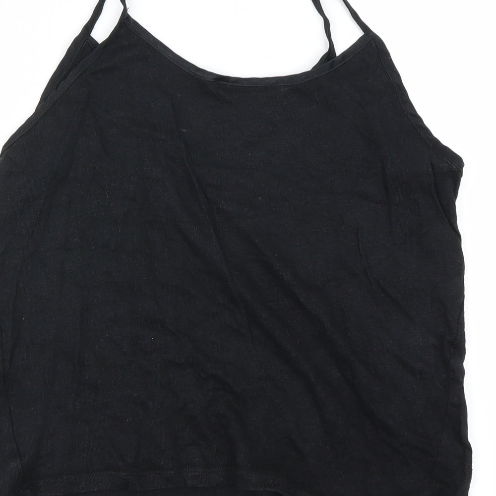 Zara Womens Black   Basic T-Shirt Size 8