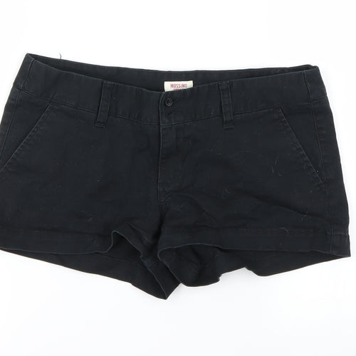 Mossimo Womens Black   Cut-Off Shorts Size 8