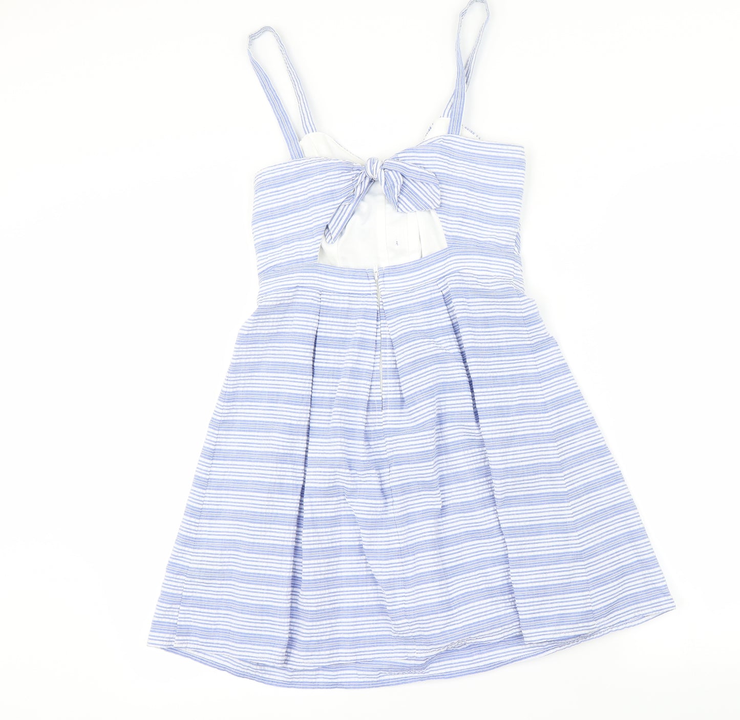 Charlotte Russe Womens Blue Striped  A-Line  One Size