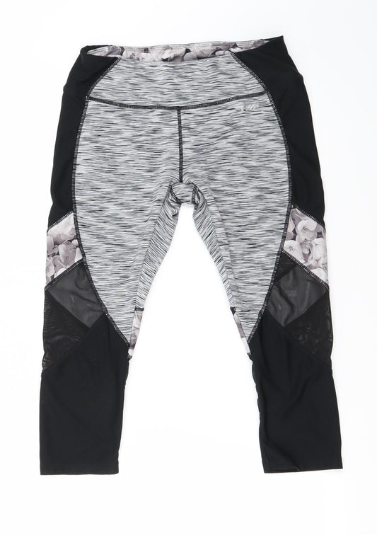 Preworn Womens Grey   Cropped Leggings Size S L20 in