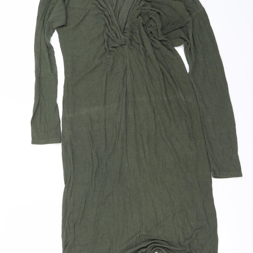 Preworn Womens Green   Bodycon  Size 10