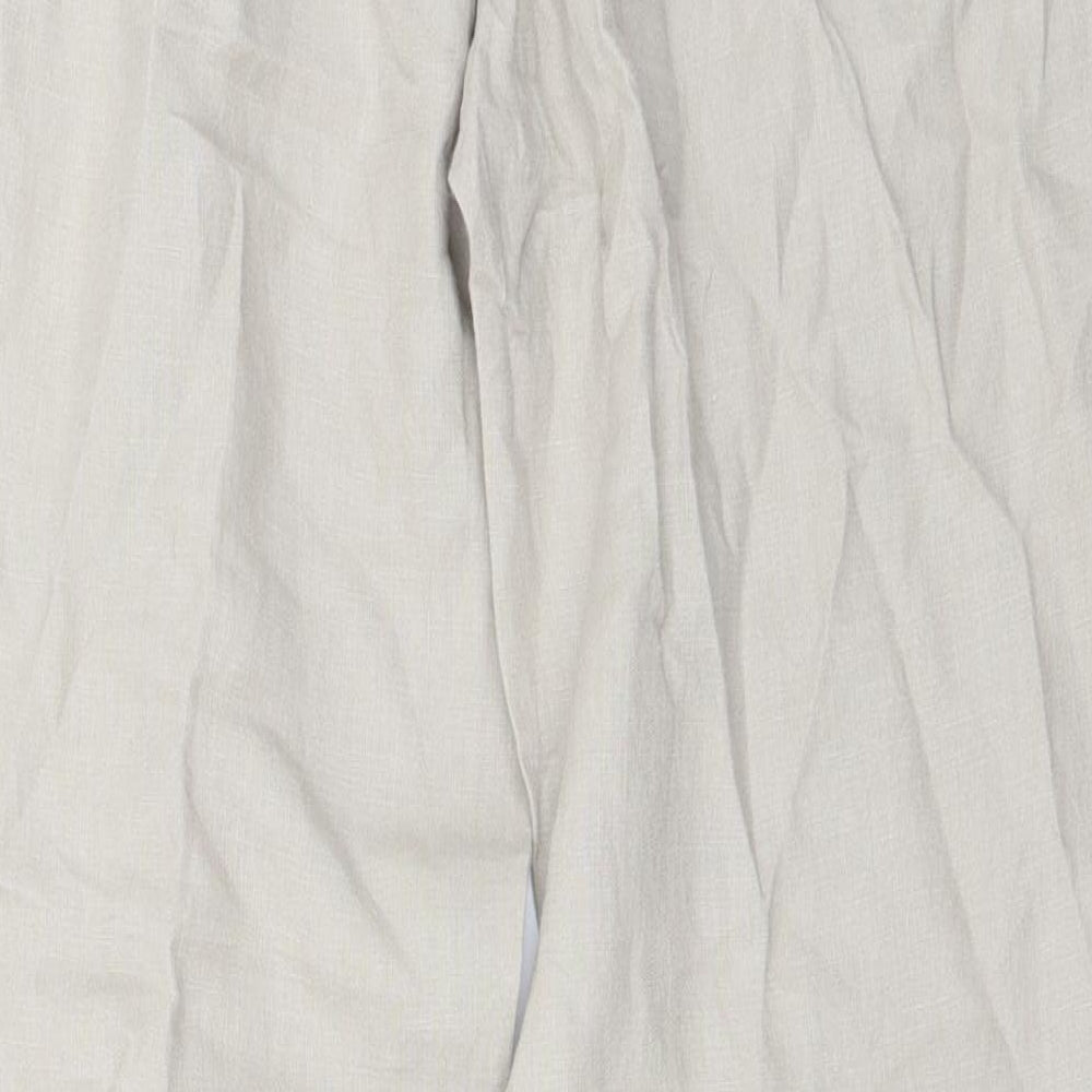 Fat Face Womens Beige   Trousers  Size 14 L27 in