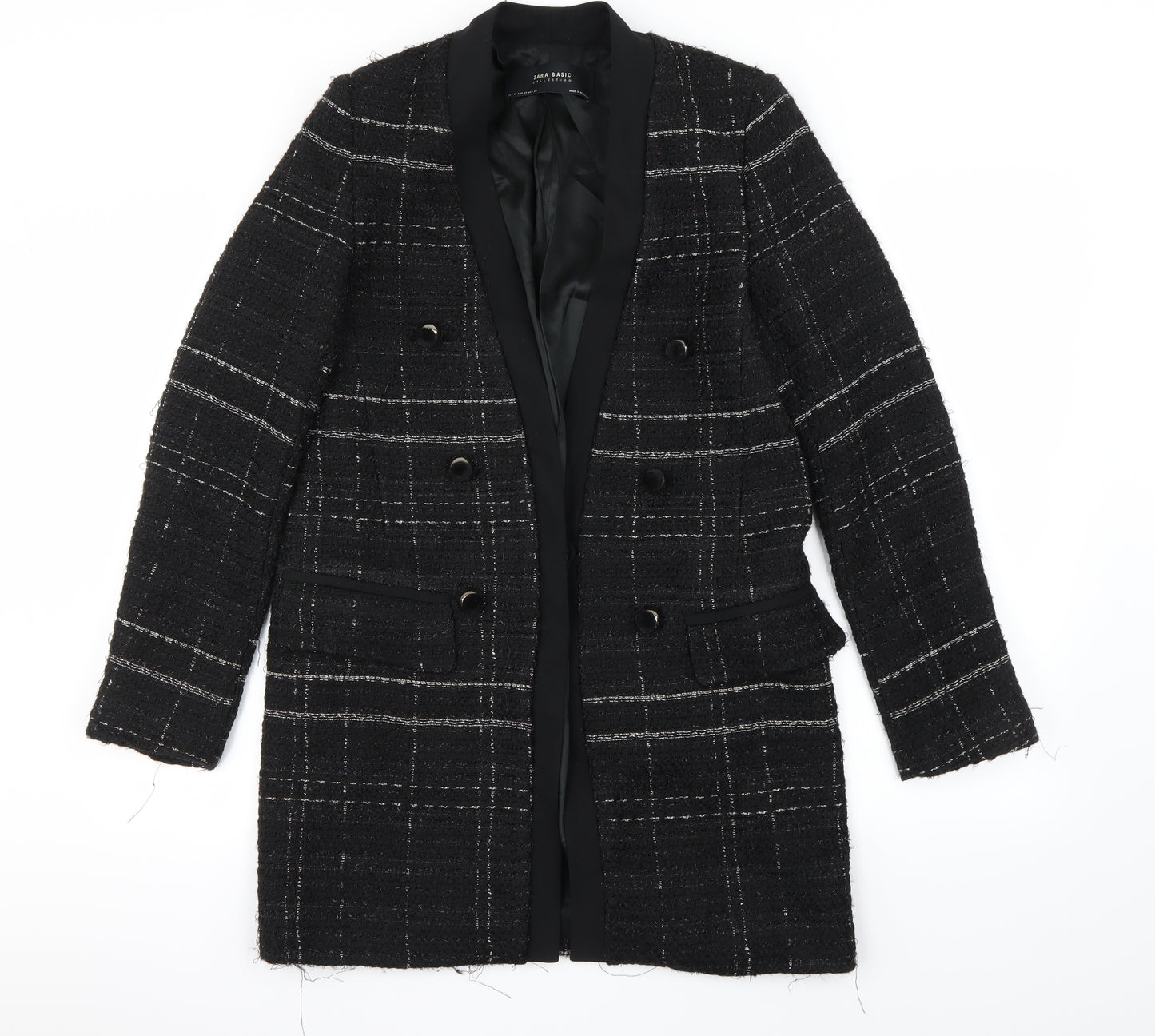 Zara Womens Black   Jacket Coat Size XS
