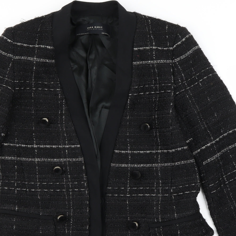Zara Womens Black   Jacket Coat Size XS
