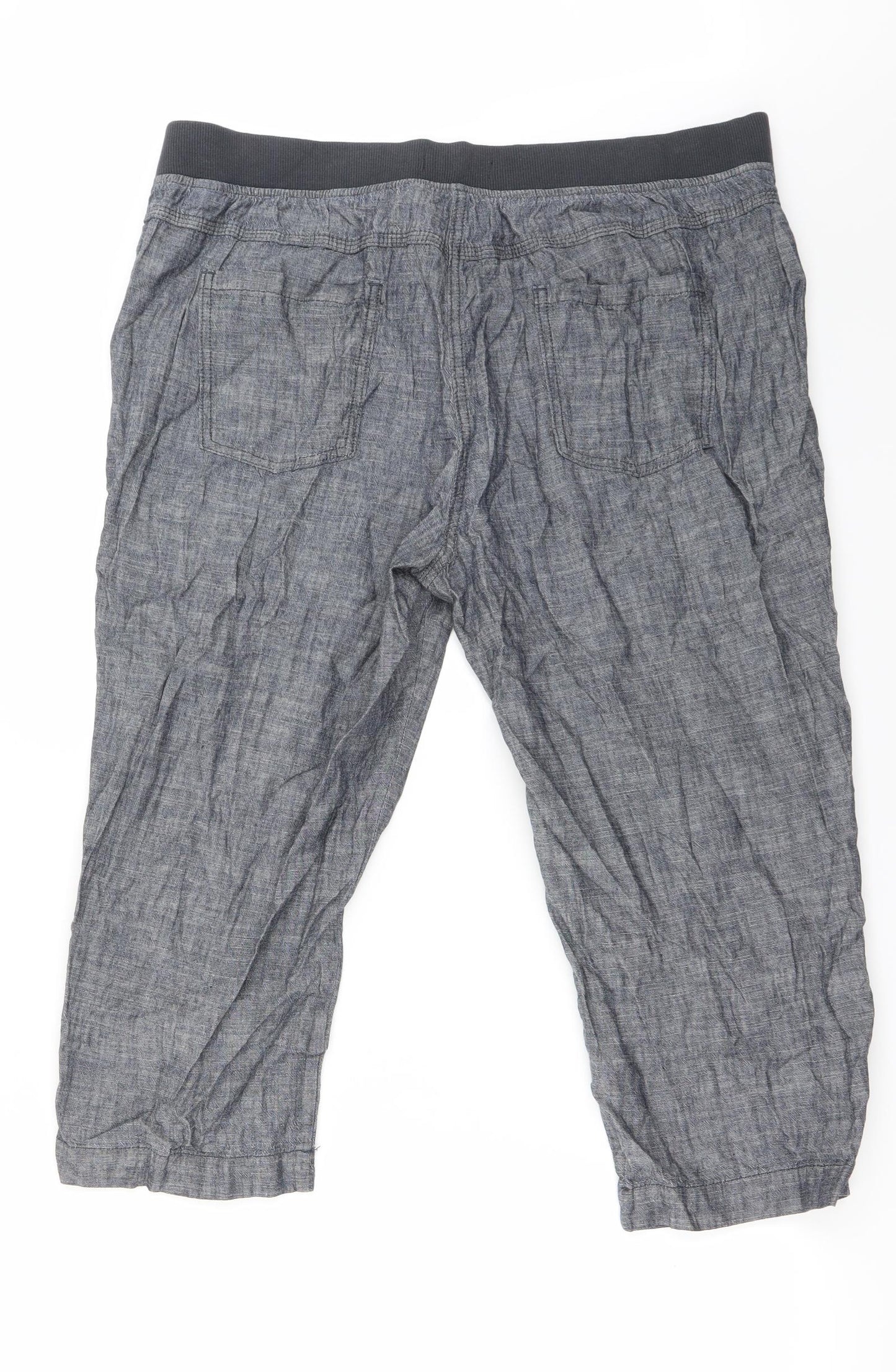 Marks and Spencer Womens Grey   Cut-Off Shorts Size 36 in