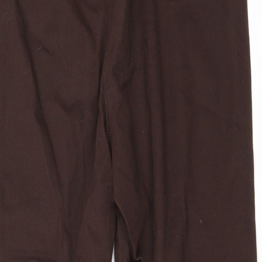 BM Womens Brown   Trousers  Size 12 L22 in