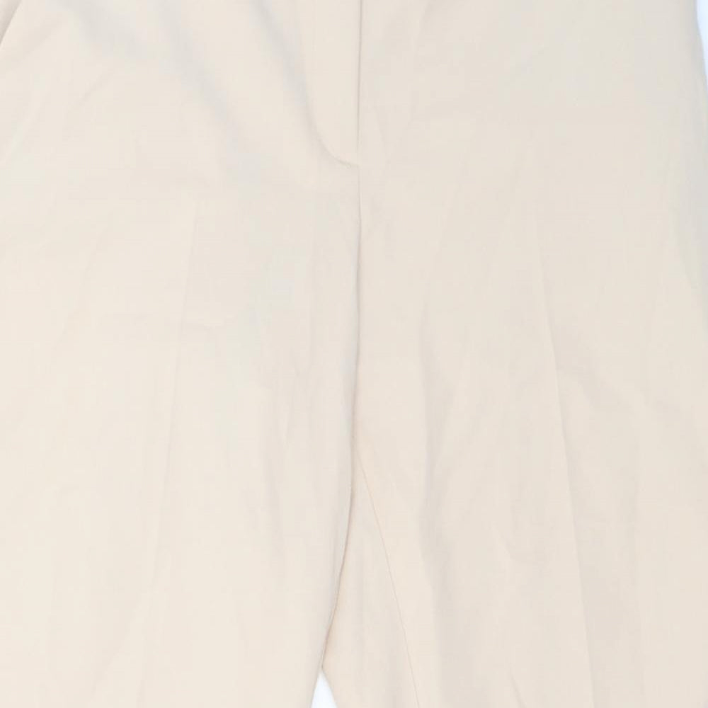 Preworn Womens Beige   Trousers  Size 10 L23 in