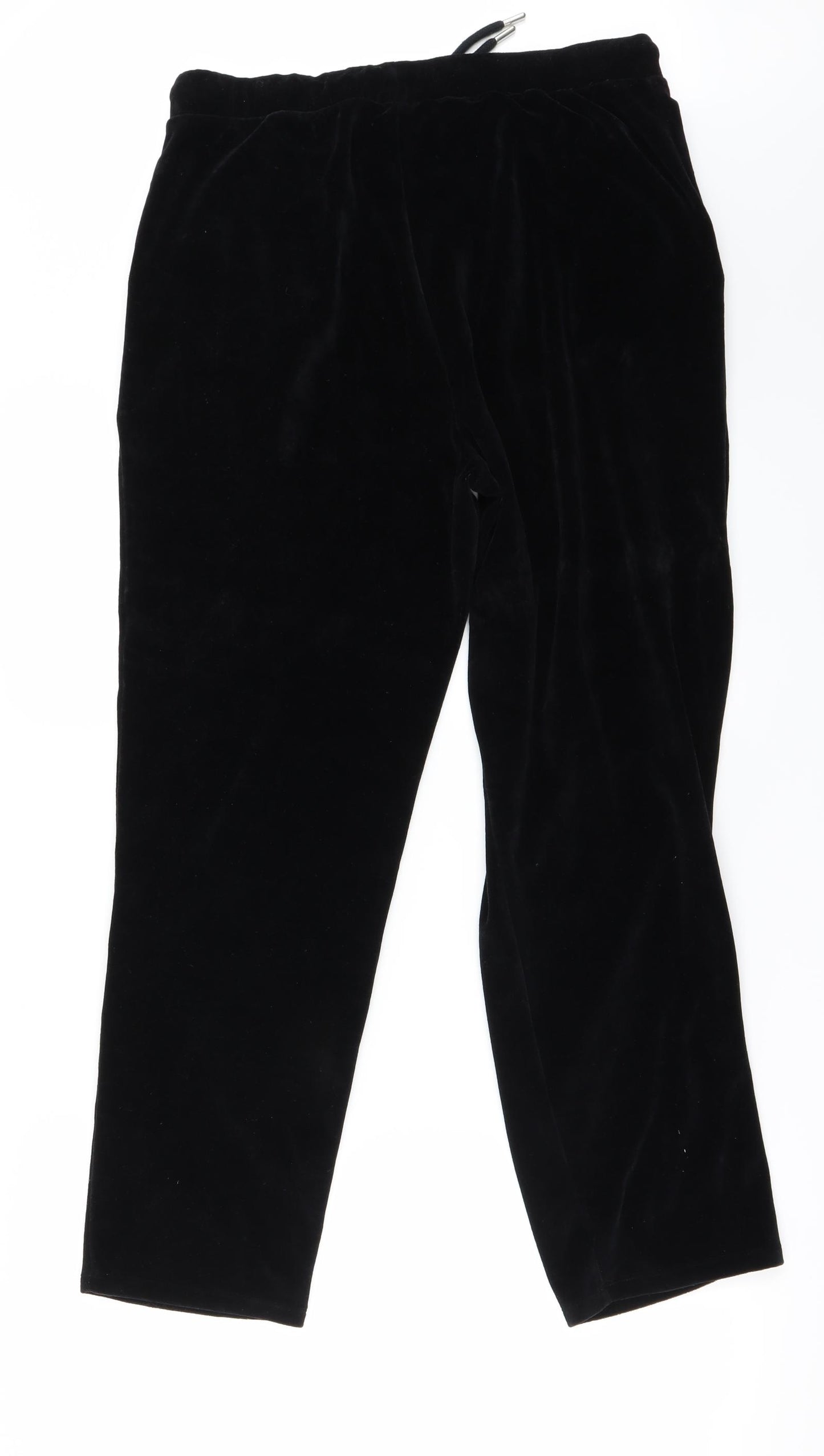 Pep &Co  Womens Black   Trousers  Size 14 L28 in