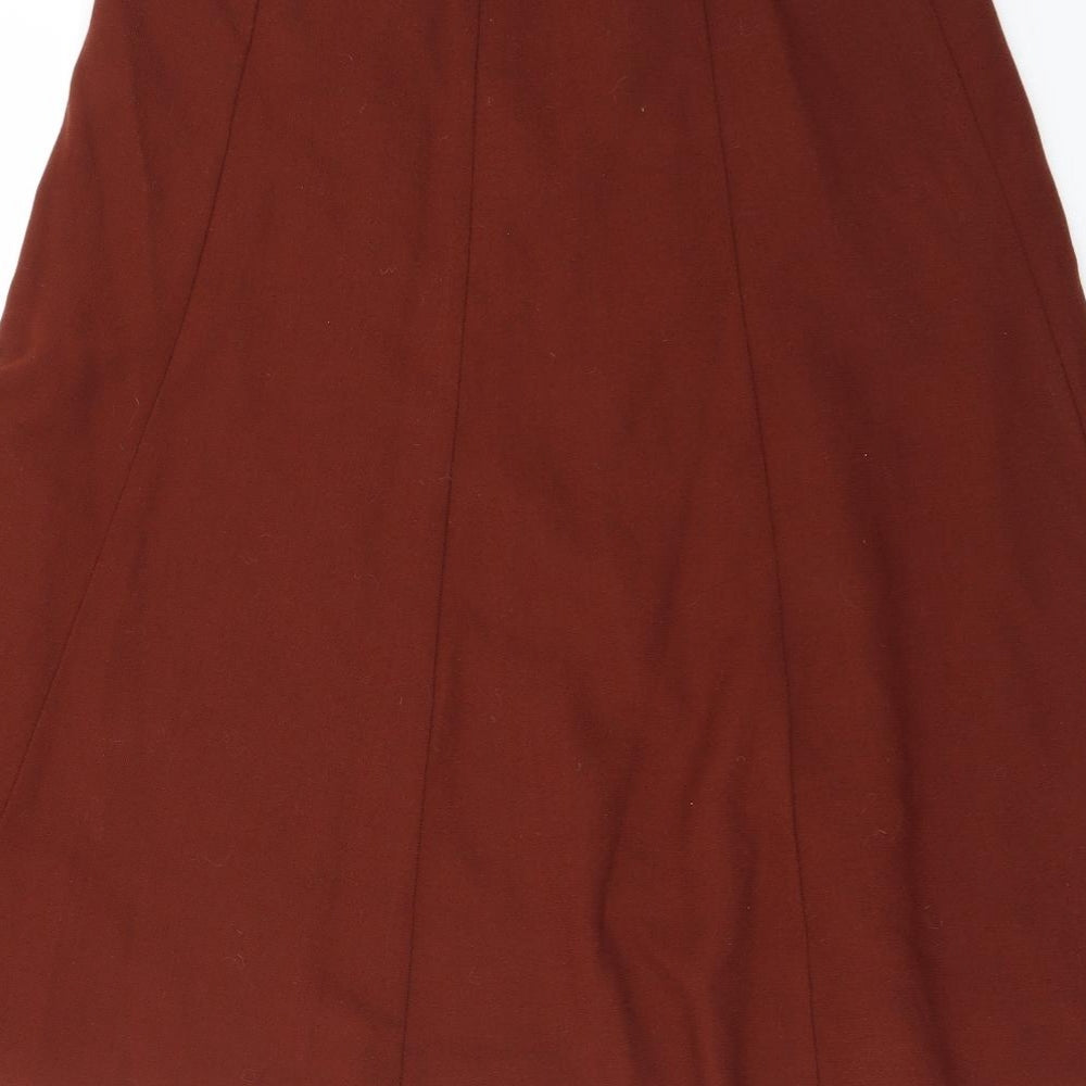 st michael  Womens Brown   A-Line Skirt Size 16