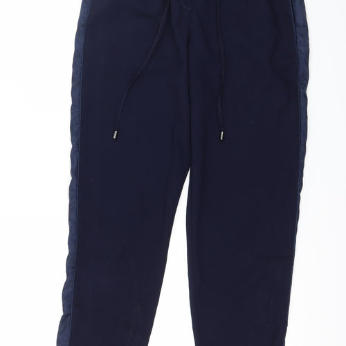 Topshop Womens Blue   Trousers  Size 6 L27 in