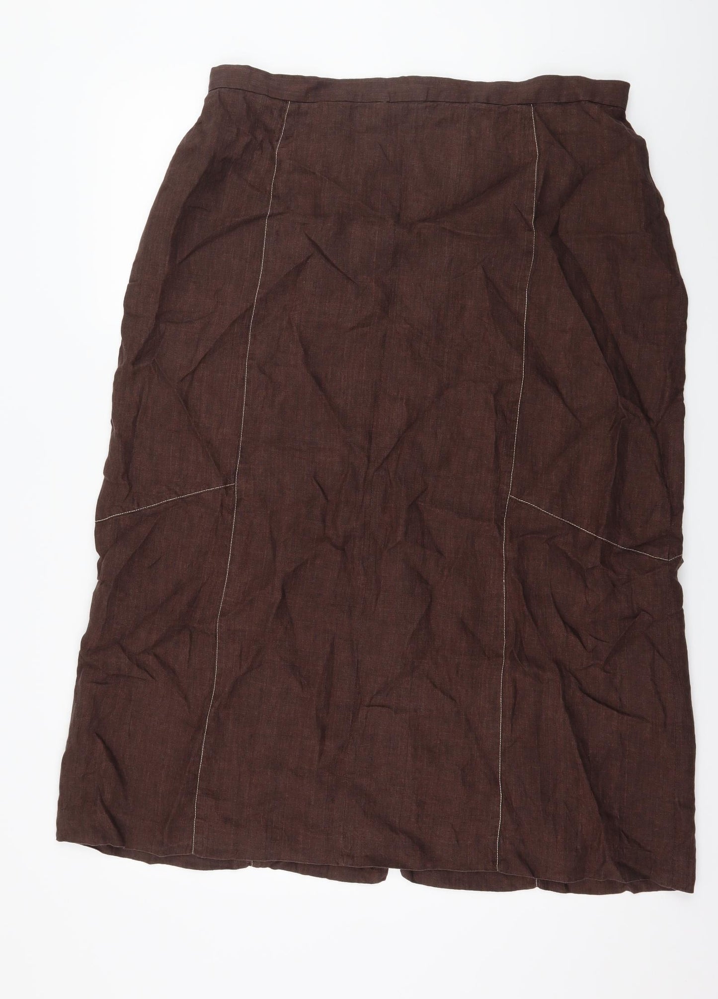 Roman Originals Womens Brown   Flare Skirt Size 18