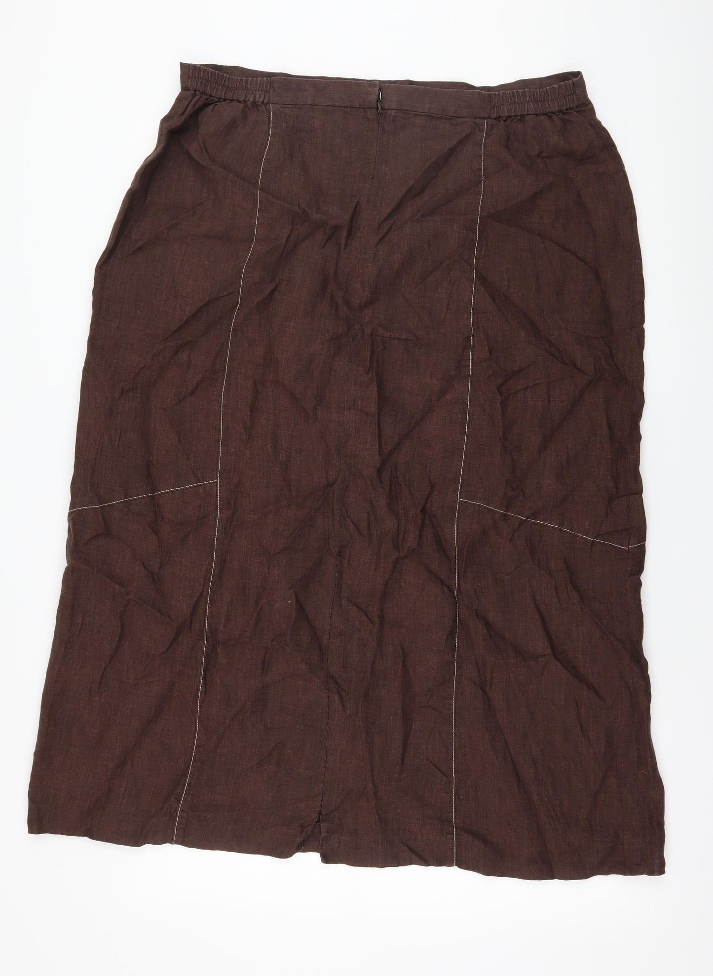 Roman Originals Womens Brown   Flare Skirt Size 18