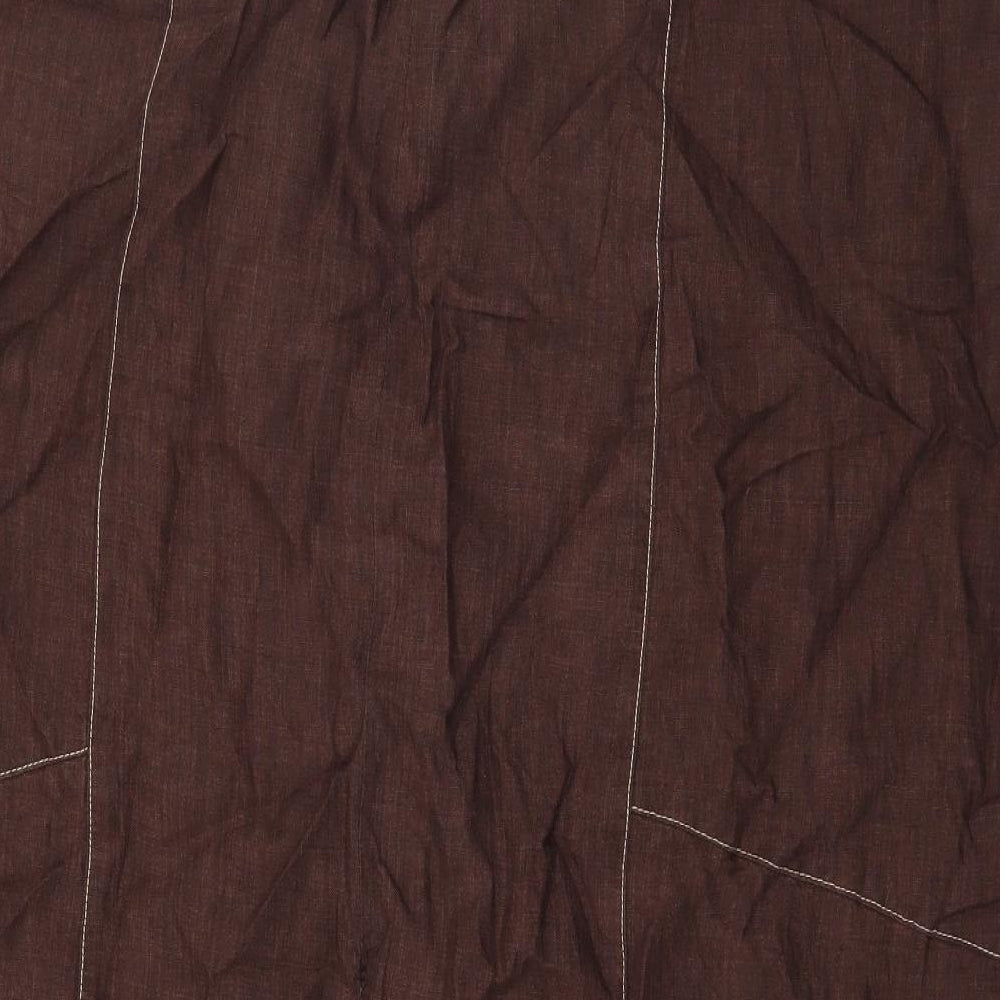 Roman Originals Womens Brown   Flare Skirt Size 18