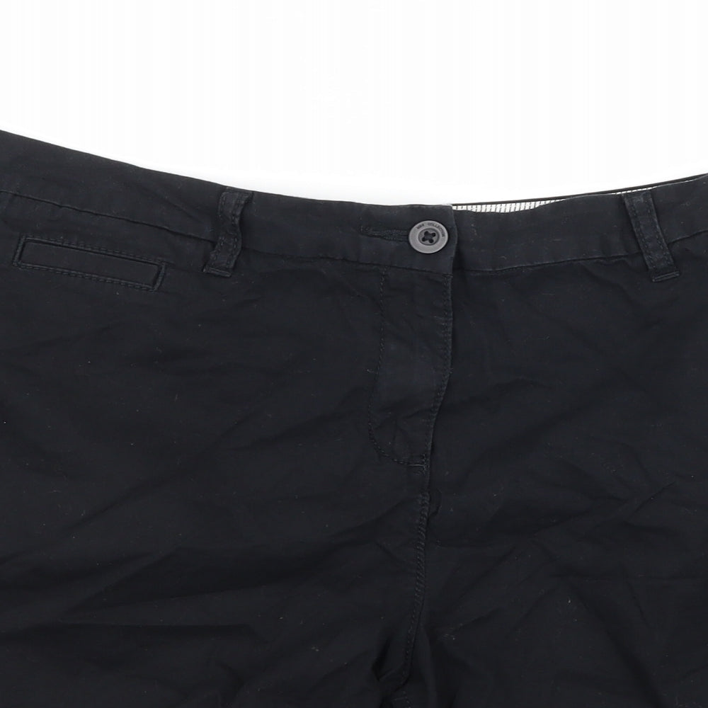 Marks and Spencer Womens Black   Bermuda Shorts Size 14