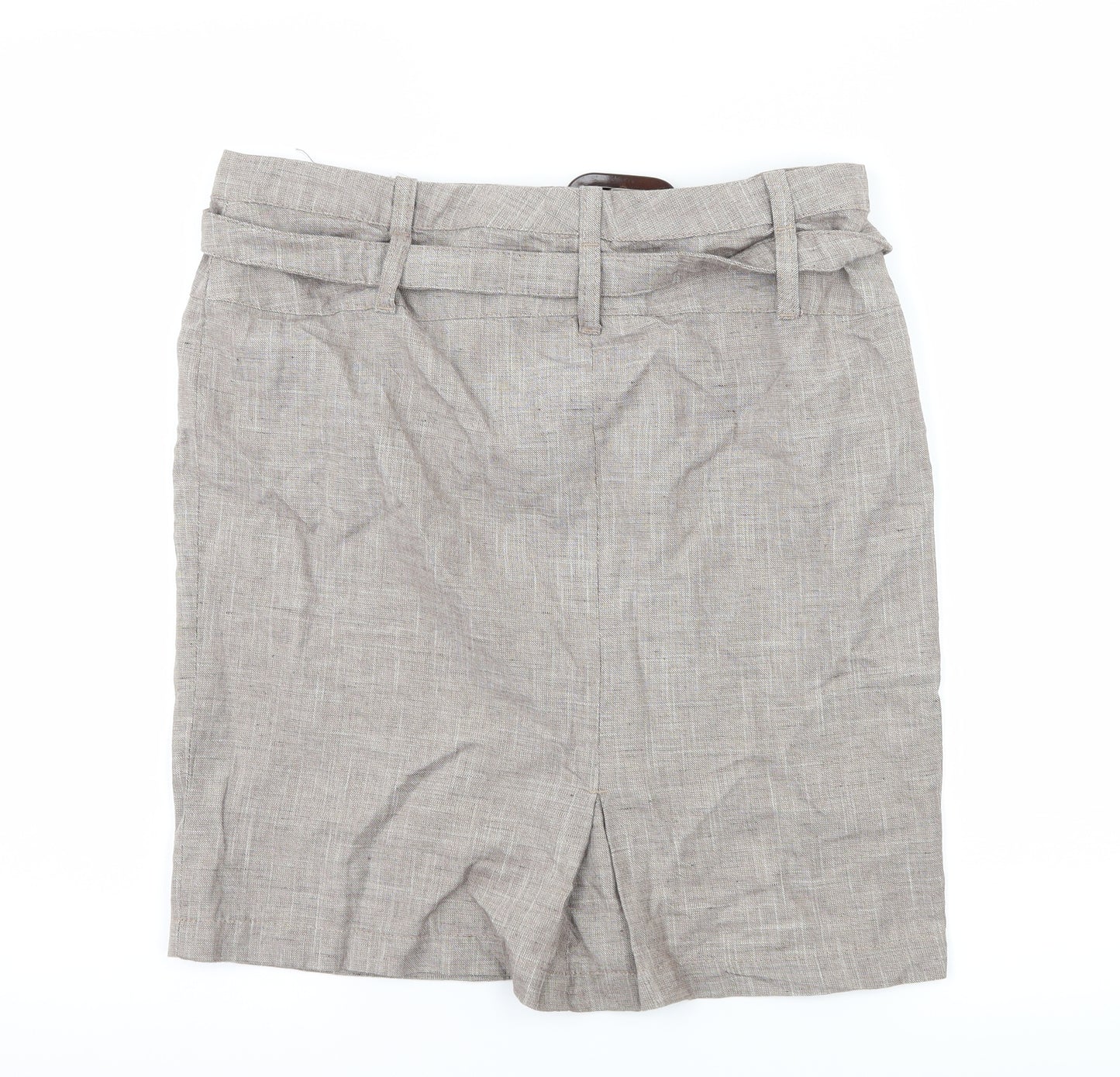 GAS Womens Brown   A-Line Skirt Size 14