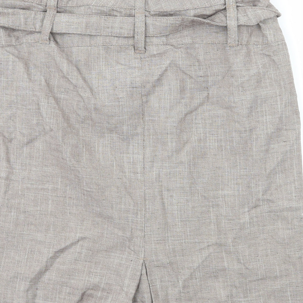 GAS Womens Brown   A-Line Skirt Size 14