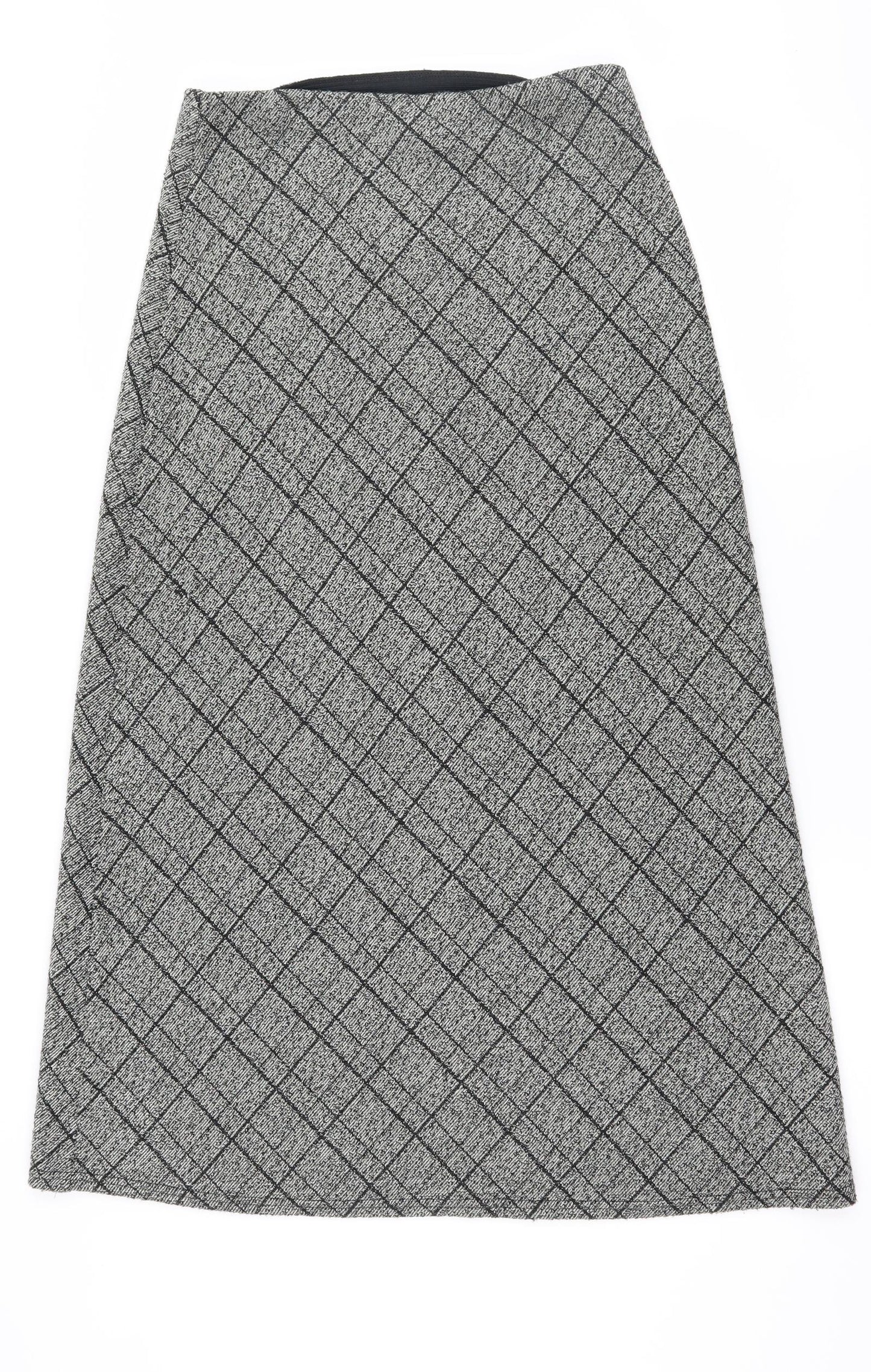 Award Womens Green Argyle/Diamond Knit Maxi Skirt Size S