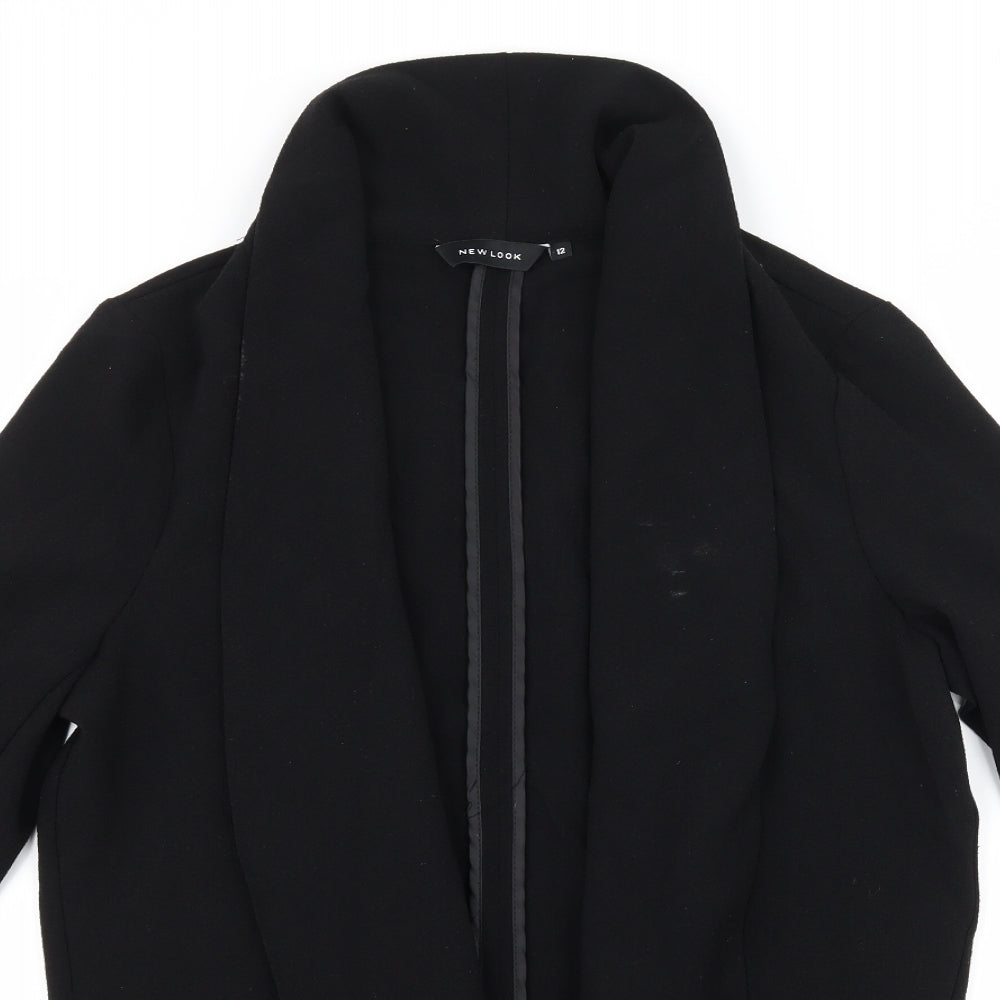 New Look Womens Black   Jacket Blazer Size 12