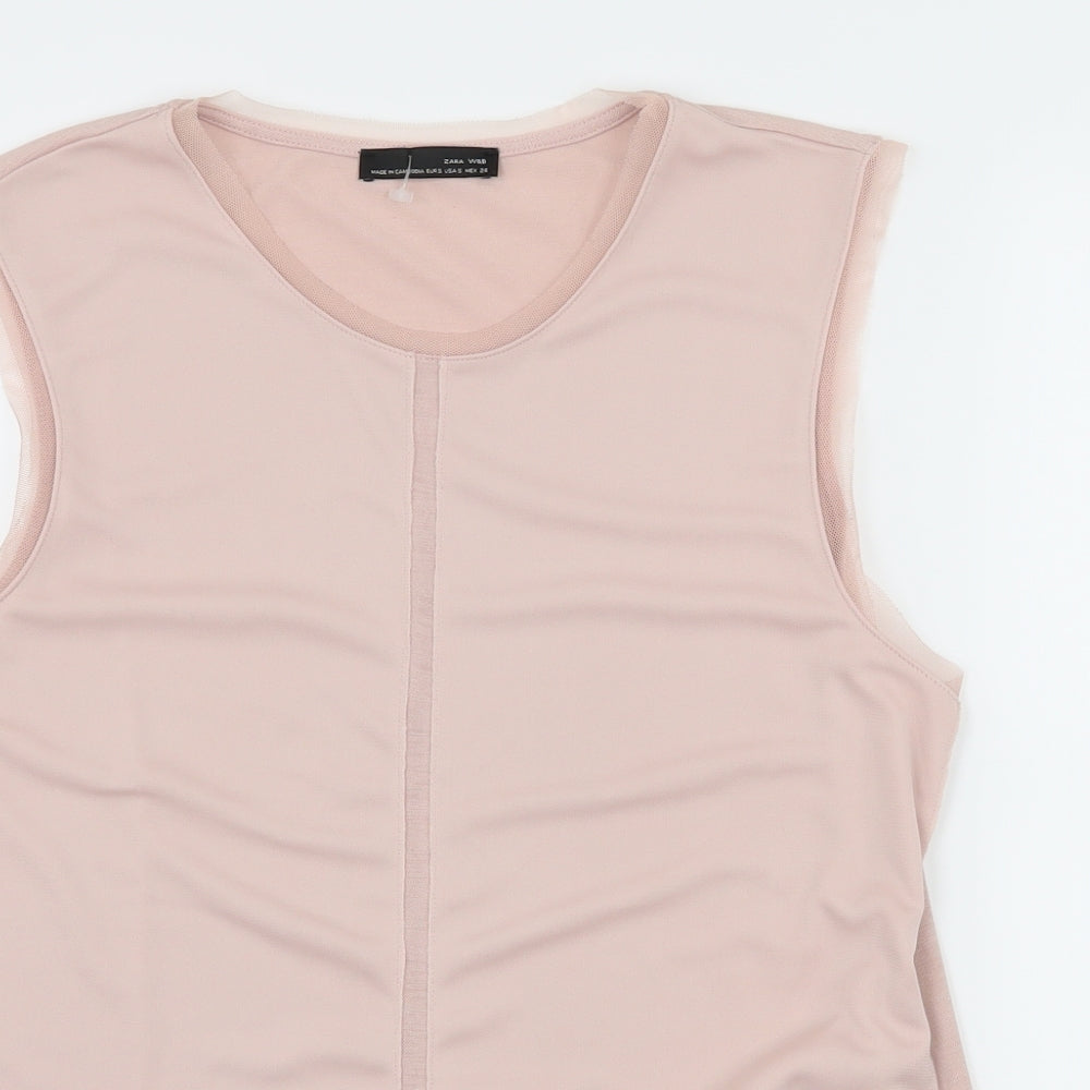 Zara Womens Pink   Camisole Tank Size S