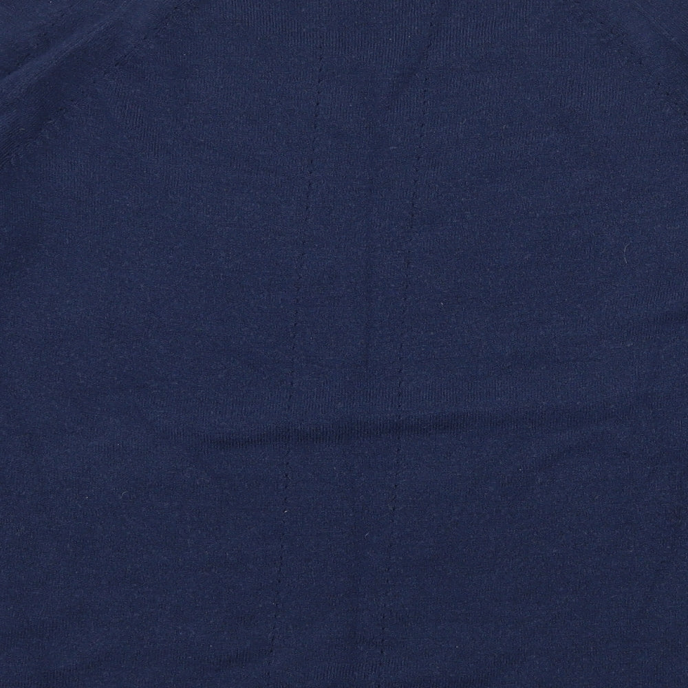 TU Womens Blue  Knit Pullover Jumper Size 14