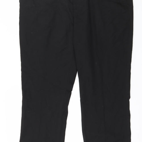 Cedar Wood State Mens Black   Trousers  Size 38 in L20 in