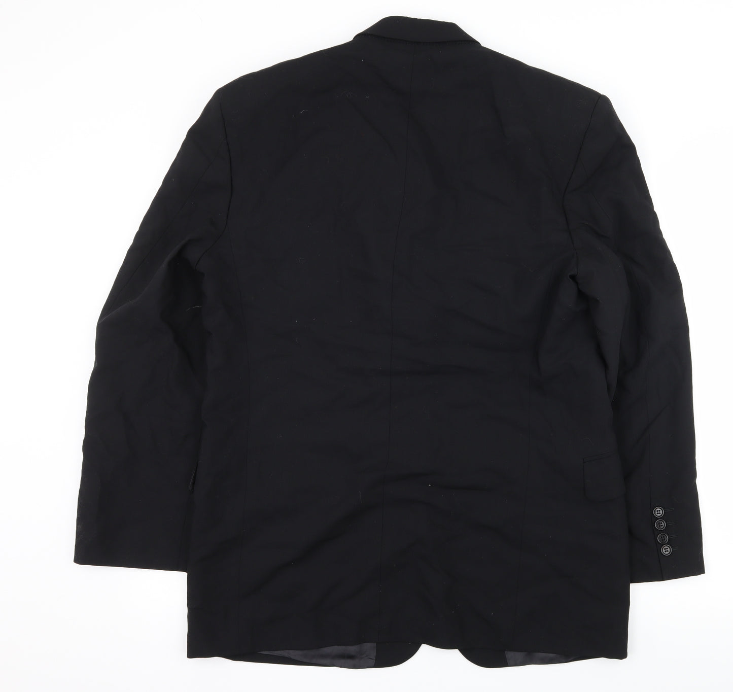 Jaeger Mens Black   Jacket Suit Jacket Size XL