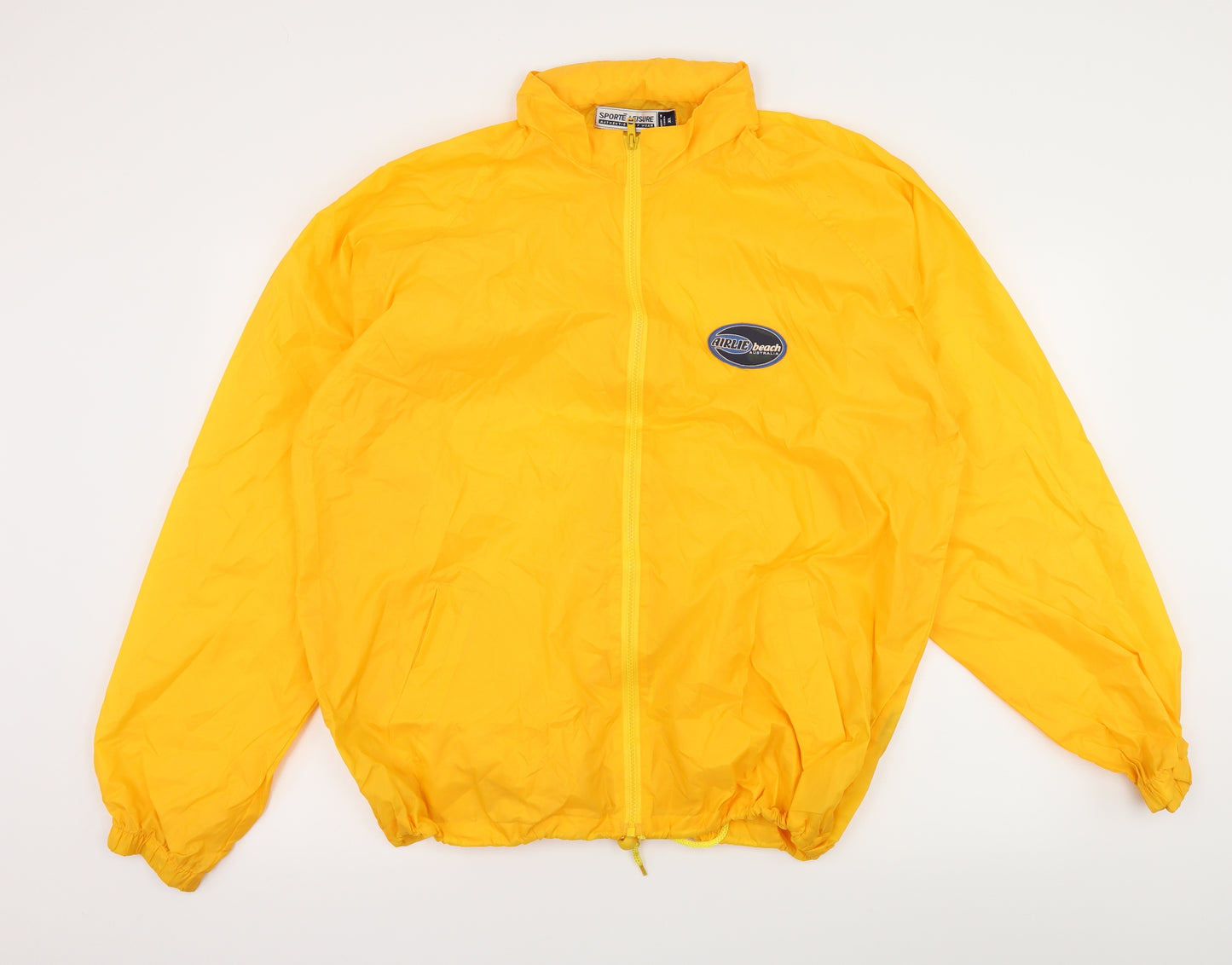 Sporte Leisure Mens Yellow   Anorak Jacket Size XL