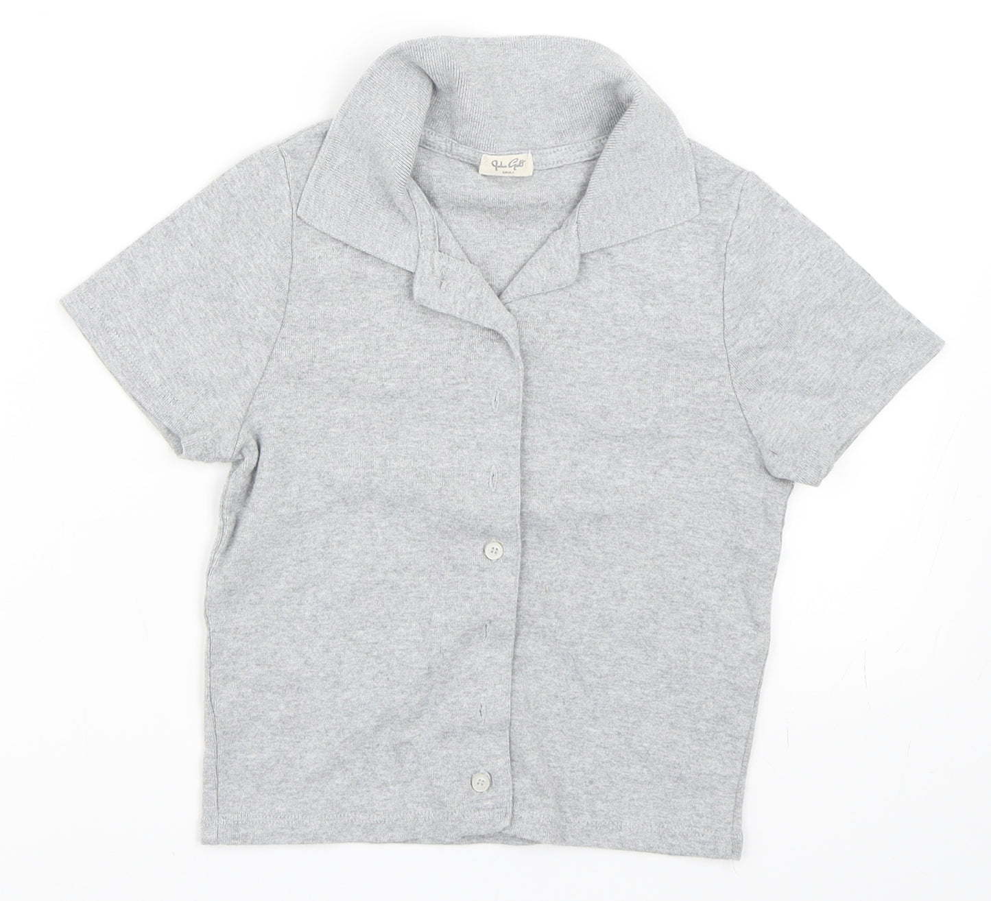 John Galt Girls Grey   Cardigan Jumper Size S