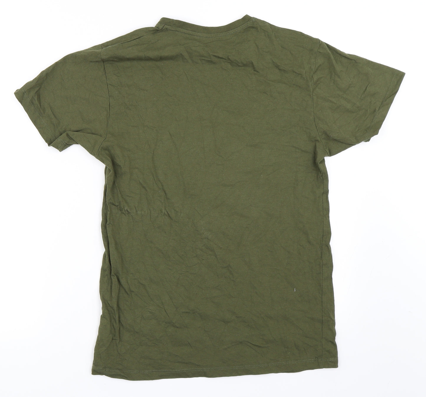 Primark Mens Green    T-Shirt Size S