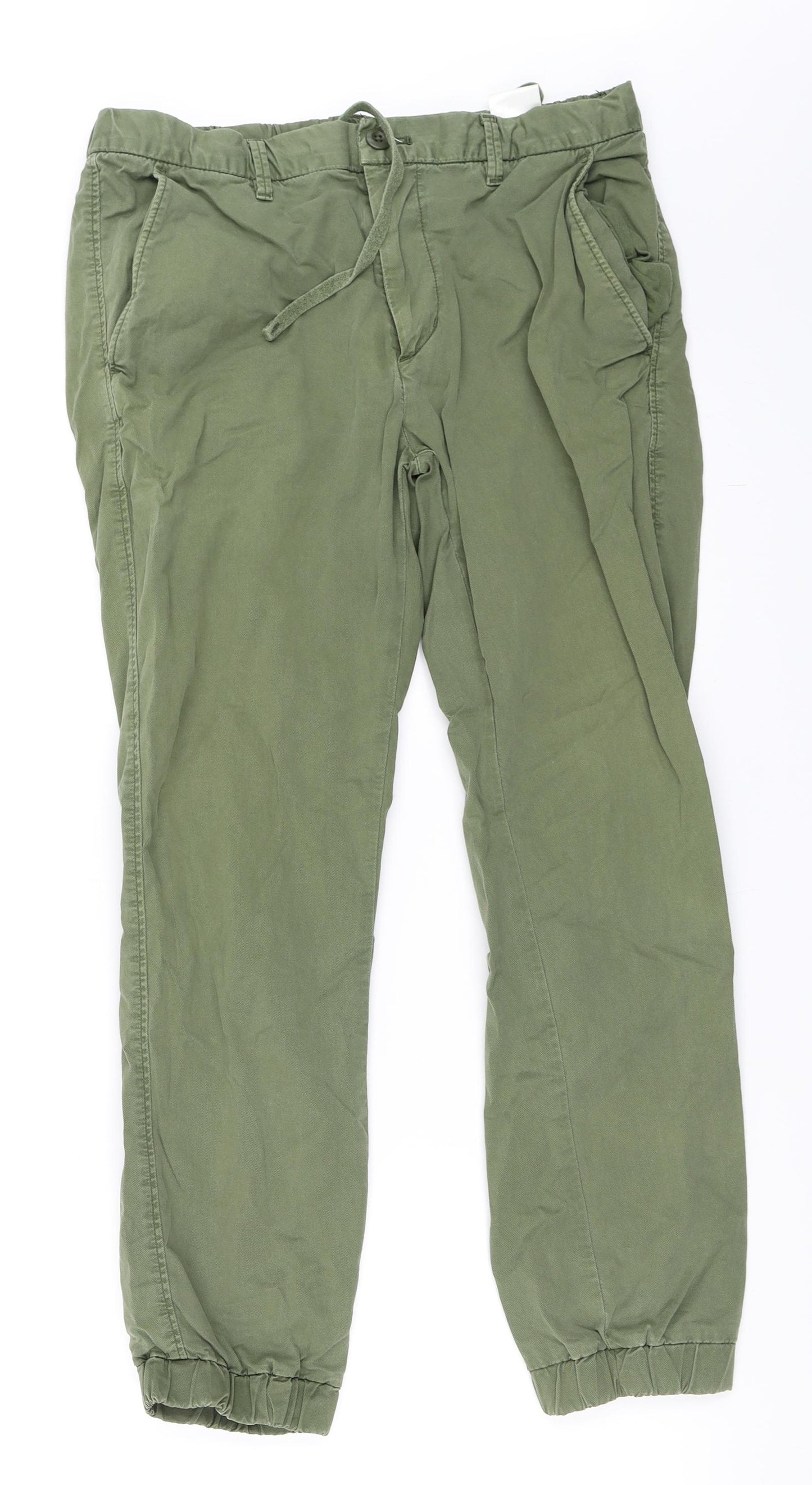 Uni Qlo Womens Green   Trousers  Size M L26 in