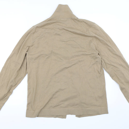 Nigel Hall Womens Beige   Cardigan Jumper Size L